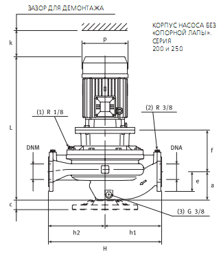 ������������ ������������ �� ����������� � �������� �������� FLS 50-250/110 400/690 ���. 0000139742