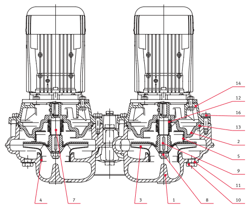 ������������ ������������ �� ����������� � �������� �������� FLD4 40-125/02 230/400 ���. 0000142964