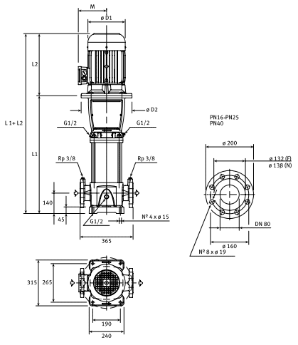 ������������ ���������������� ������ ����� XVM46 05F185T 400/690, ���. 140809