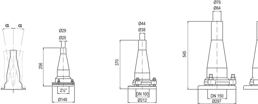 ��������� ������� Lance jet DN 150, 48 mm �� 186-401 �3/��� ���. BCB2102