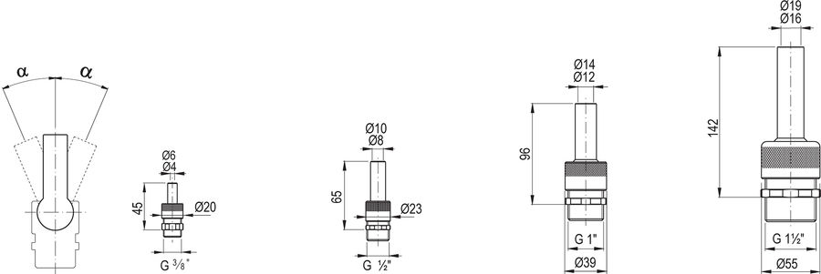 ��������� ������� Lance jet DN 20 mm �� 1.0-3.0 �3/��� ���. BZW2112