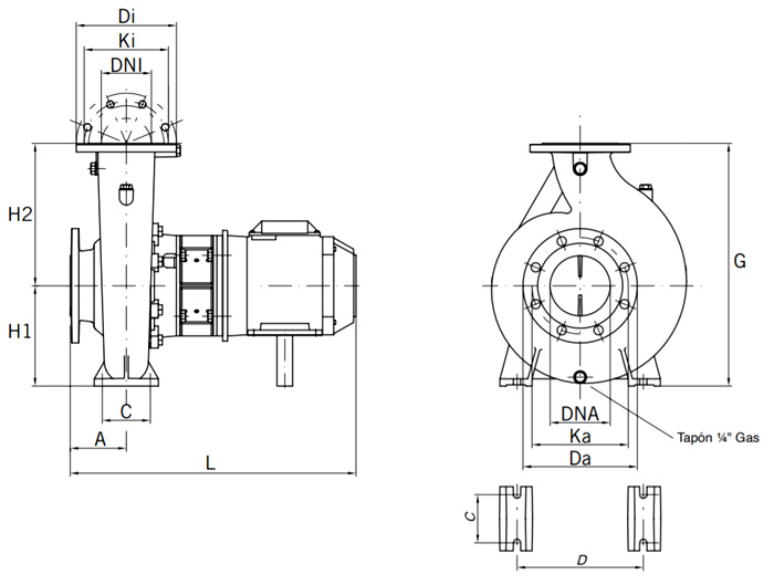 ����� ��� ���������� Aquatic Park AP 65-315/C, 45 �3/�, 7,5 ���, 400/690 � / 1DAPC100E7V