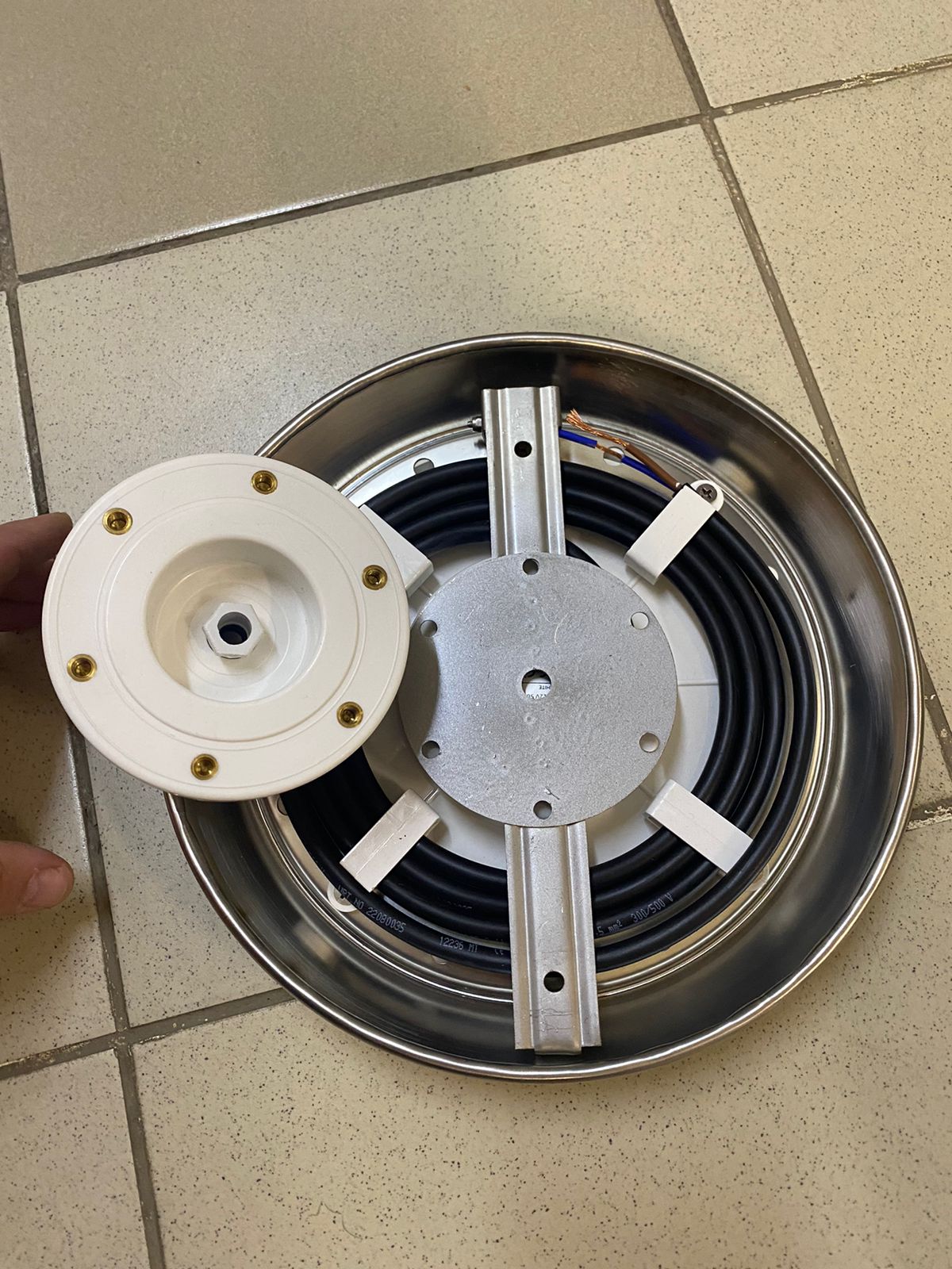 ��������� ������������ 50�� Gemas SlimLED-INOX Daylight 252�� 12� ������ �/� (���������) (052141SS)